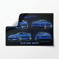 2JZ Supra die-cut sticker peeling off surface