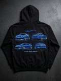 2JZ No Sh!t Supra Zip-Up Hoodie mockup