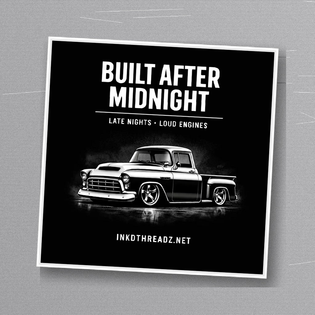BAM '55 Chevy sticker applied