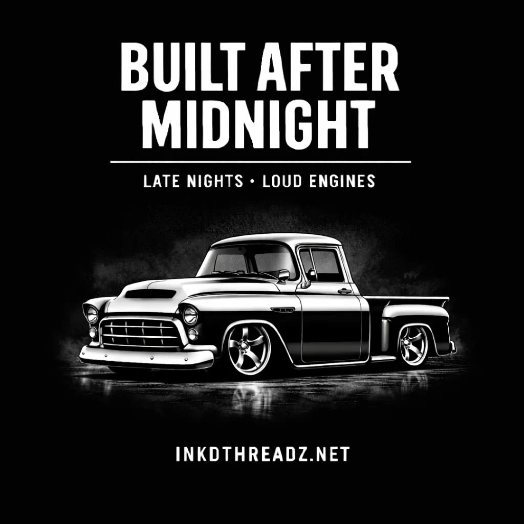 Built After Midnight 55 Chevy Pickup