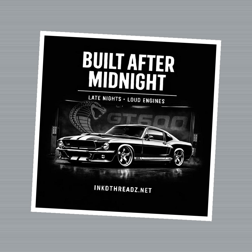 BAM Shelby GT500 sticker applied