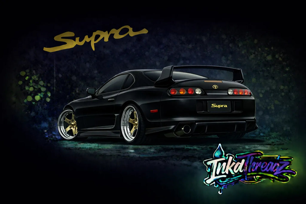 Black Supra Back View