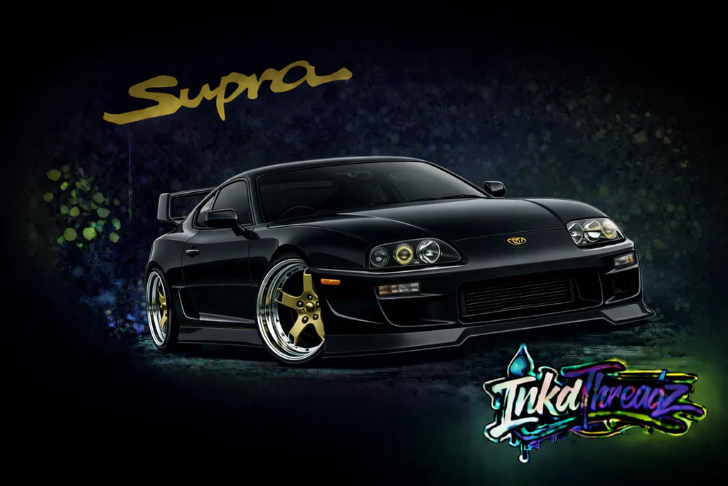 Black Supra Front View