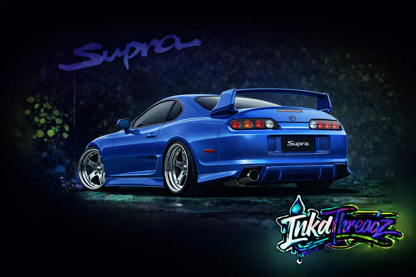 Blue Supra Back