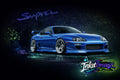 Blue Supra Front
